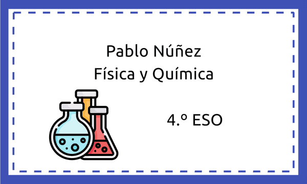 Etiqueta de física y química Etiqueta de física y química